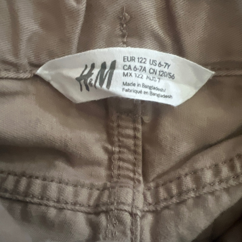 Boys H&M Khaki Casual Bottoms Size 6-7Y - Picture 5 of 6
